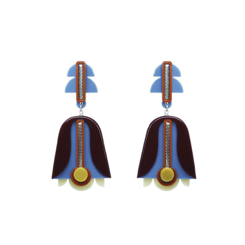 Gissa Design Acrylic Post Earrings